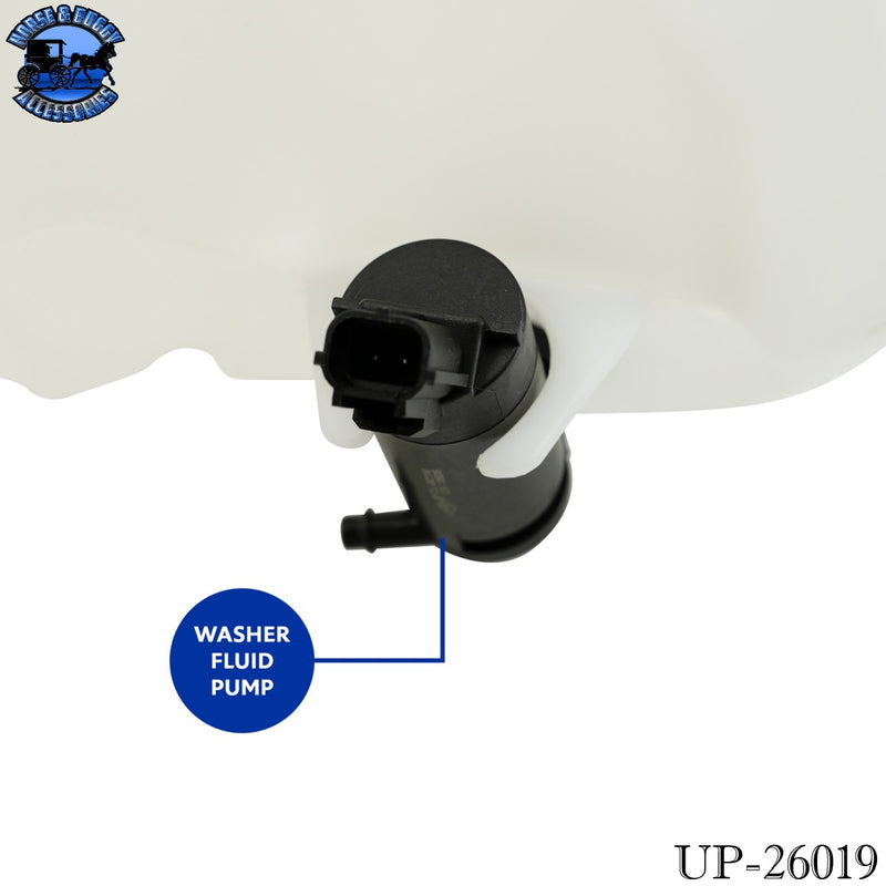 UP-26019 Washer Fluid Reservoir For 2008-2012 Freightliner Cascadia