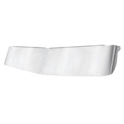 #28013 Kenworth 13-1/2" Stainless Curved Drop Visor Kenworth visor Lavender