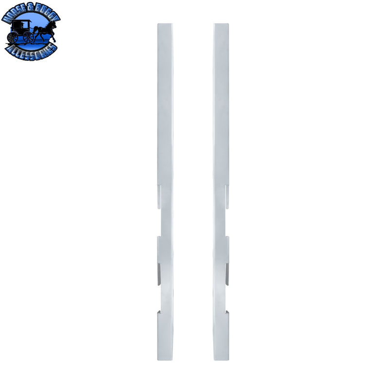UP-28017 430 Stainless Steel Front Air Cleaner Light Bracket-16 Light Cutouts