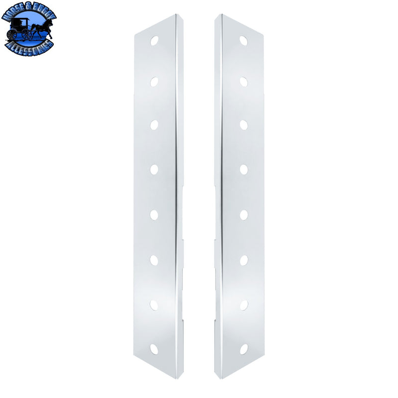 UP-28018 430 Stainless Steel Rear Air Cleaner Light Bracket-16 Light Cutouts