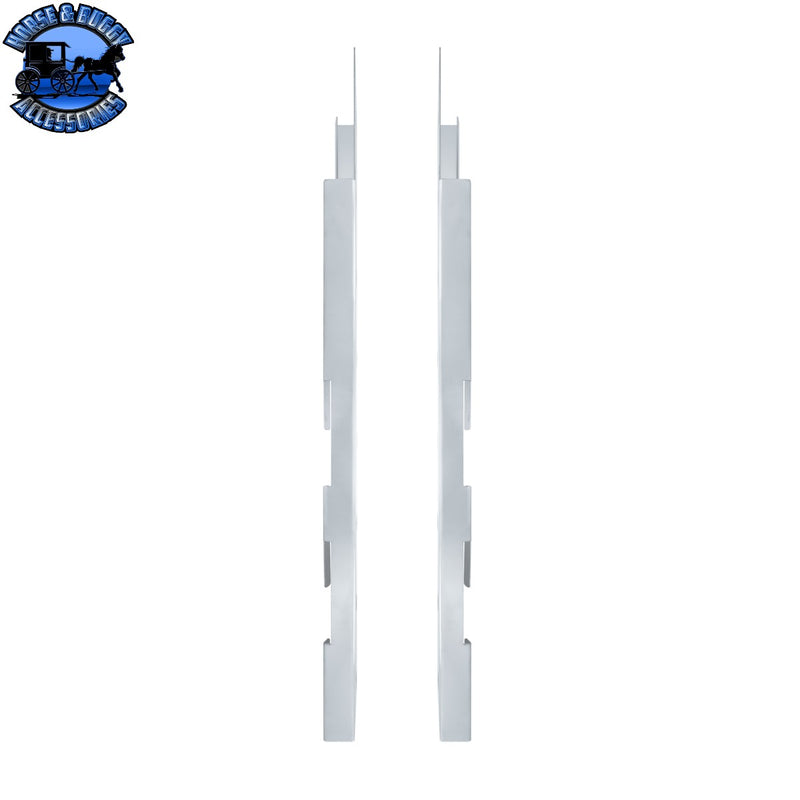UP-28018 430 Stainless Steel Rear Air Cleaner Light Bracket-16 Light Cutouts
