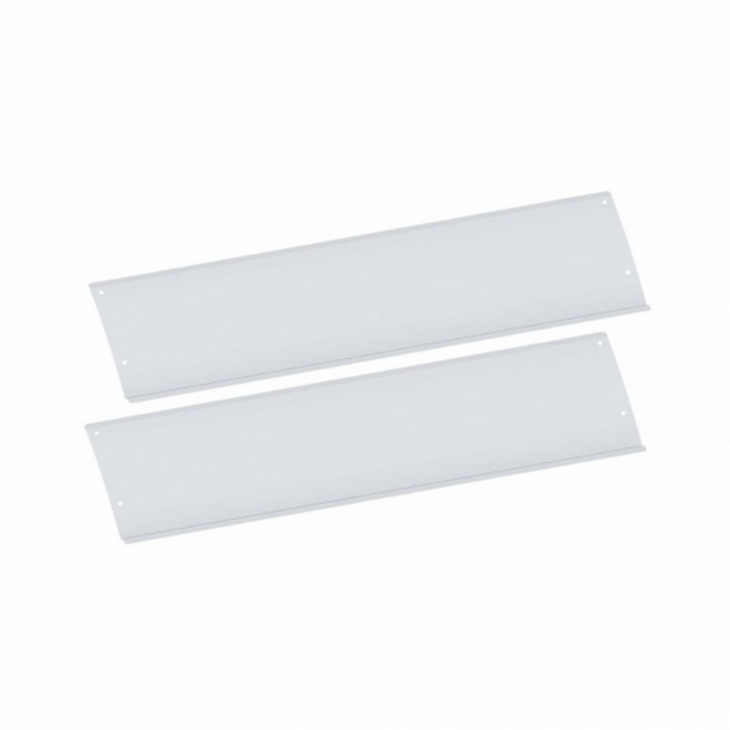 Polished Stainless Steel Lower Front Step Kick Plates For 2003-05 Volvo VN Series