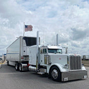 105A-060-1103 5"x60" Mitered Exhaust Stack EXHAUST Light Steel Blue