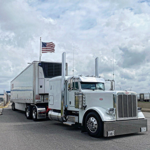 107A-024-1103 Mitered Exhaust Stack Light Steel Blue