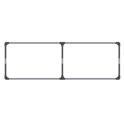 SAL-080-HP11-CR 24'' X 75'' ALUM HOOP W/3 CROSS MEMBERS (SAVE A LOAD) | (SOLD BY THE PIECE)