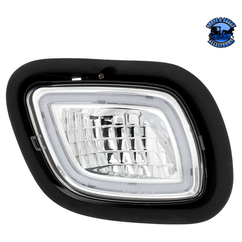 LED FOG LIGHT WITH LED POSITION LIGHT FOR 2008-2017 FL CASCADIA -COMPETITION SERIES (Choose Side) LED FOG LIGHT Driver's Side,Passenger's Side Dark Slate Gray