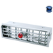 Light Gray CHROME PLASTIC A/C VENT WITH COLOR CRYSTAL FOR FREIGHTLINER (Choose Color) A/C Vent Red