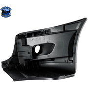 BUMPER END ASSEMBLY WITH FOG LIGHT HOLE FOR 2008-2017 FREIGHTLINER CASCADIA (Choose Side) Bumper with Fog Light Driver's Side,Passenger's Side Dark Slate Gray