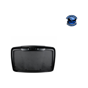 MESH GRILLE WITH BUG SCREEN & LOGO MOUNT FOR 2008-2017 FREIGHTLINER CASCADIA (Choose Color) Grille Black,Chrome Dark Slate Gray