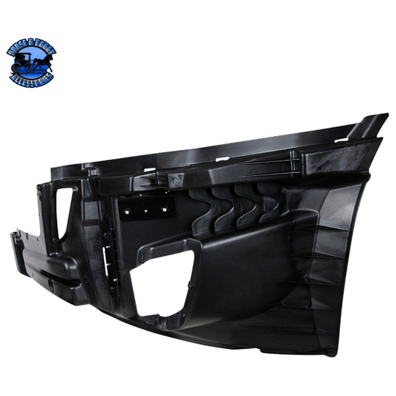 Bumper Reinforcement With Fog Light Mount For 2018-2022 Freightliner Cascadia (Choose Side) Bumper Reinforcement Driver's Side,Passenger's Side Black