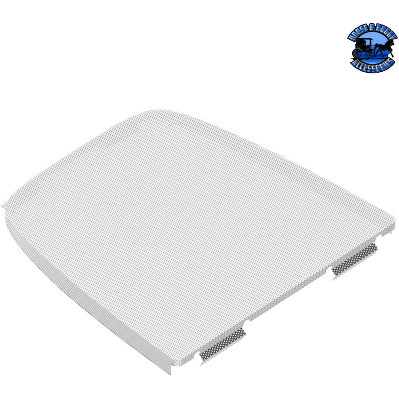 Chrome Door Speaker Mesh Cover For Freightliner Century (2003-2008), & Columbia (2007-2014) #40880 Door Speaker Mesh Light Gray