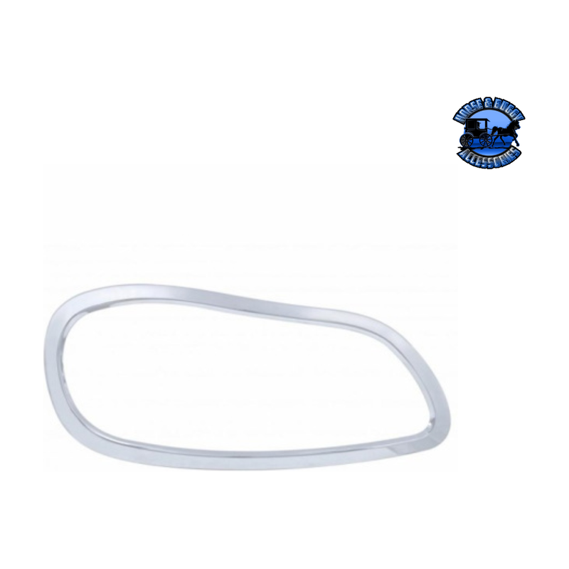 HEADLIGHT BEZEL FOR FREIGHTLINER M2 (Choose Side) Headlight Bezel Passenger's Side Light Gray