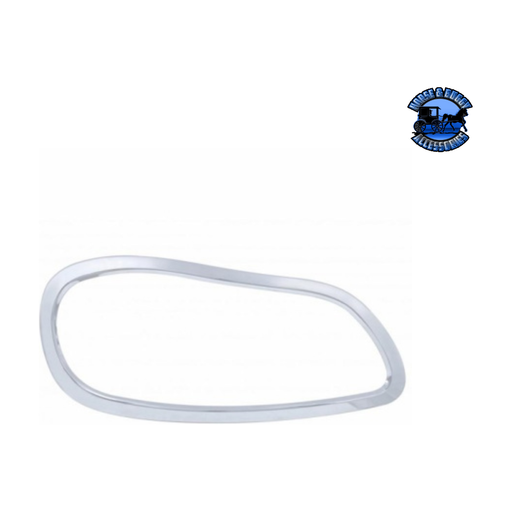 HEADLIGHT BEZEL FOR FREIGHTLINER M2 (Choose Side) Headlight Bezel Passenger's Side Light Gray