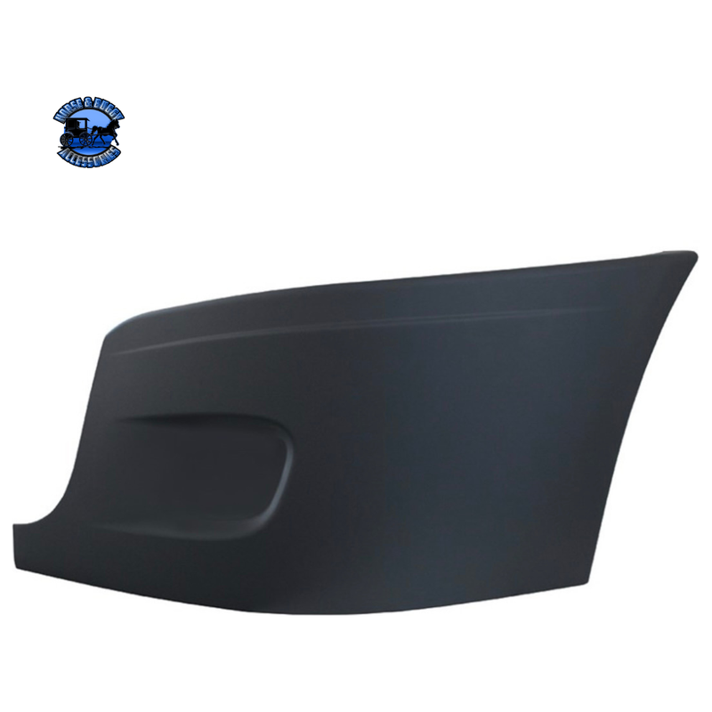 Bumper End Without Fog Light Hole For 2008-2017 Freightliner Cascadia (Choose Side) Bumper End Driver's Side,Passenger's Side Dark Slate Gray