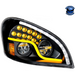 Light Goldenrod HIGH POWER LED HEADLIGHT WITH LED DRL & LED TURN SIGNAL FOR 2008-2017 FL CASCADIA (Choose Color) (Choose Side) LED Headlight Black / Passenger's Side