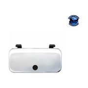 Chrome Plastic Upper Side Storage Door Cover For 2007-2018 Freightliner Cascadia #42344 Storage Cover Light Gray