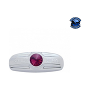 TRAILER BRAKE COVER WITH COLOR CRYSTAL FOR FREIGHTLINER CENTURY (1996-2011), COLUMBIA (2001-2017) (Choose Color) Trailer Brake Cover Purple Light Gray
