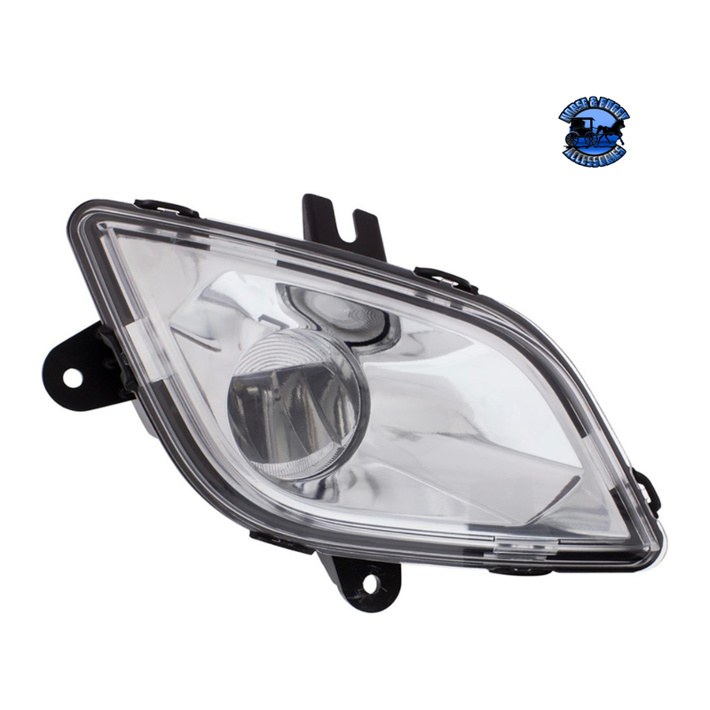 HIGH POWER LED FOG LIGHT FOR 2018-2024 FREIGHTLINER CASCADIA (Choose Color) (Choose Side) Led Light Chrome / Driver's Side,Chrome / Passenger's Side,Black / Driver's Side,Black / Passenger's Side Gray