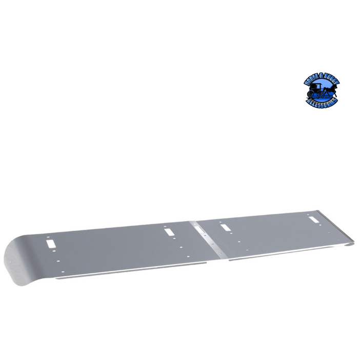 Light Slate Gray 15.5" 430 STAINLESS SUNVISOR FOR 2014-2024 FREIGHTLINER CASCADIA WITH RAISED/MID-ROOF #29151 Sunvisor