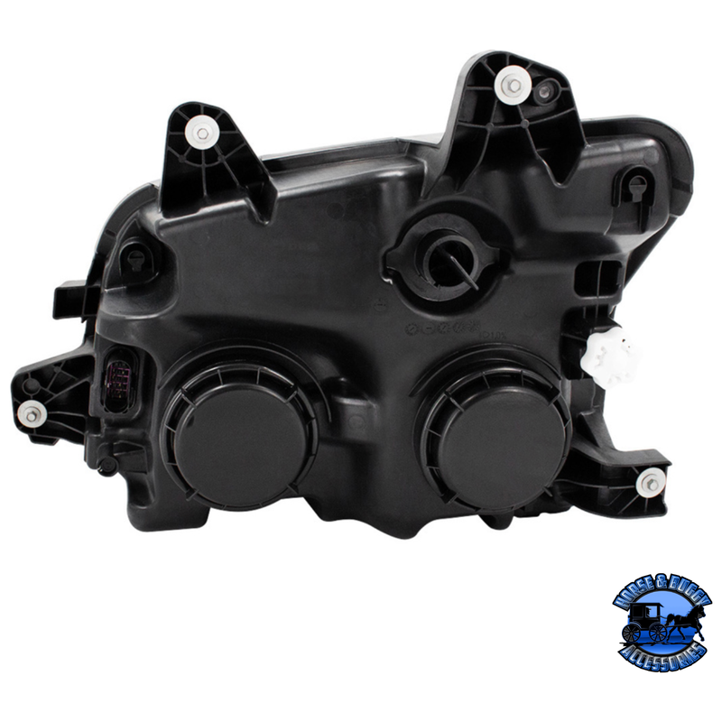 HEADLIGHT ASSEMBLY FOR 2015-2025 KENWORTH T880 (Choose Side) HEADLIGHT Drivers,Passengers Dark Slate Gray