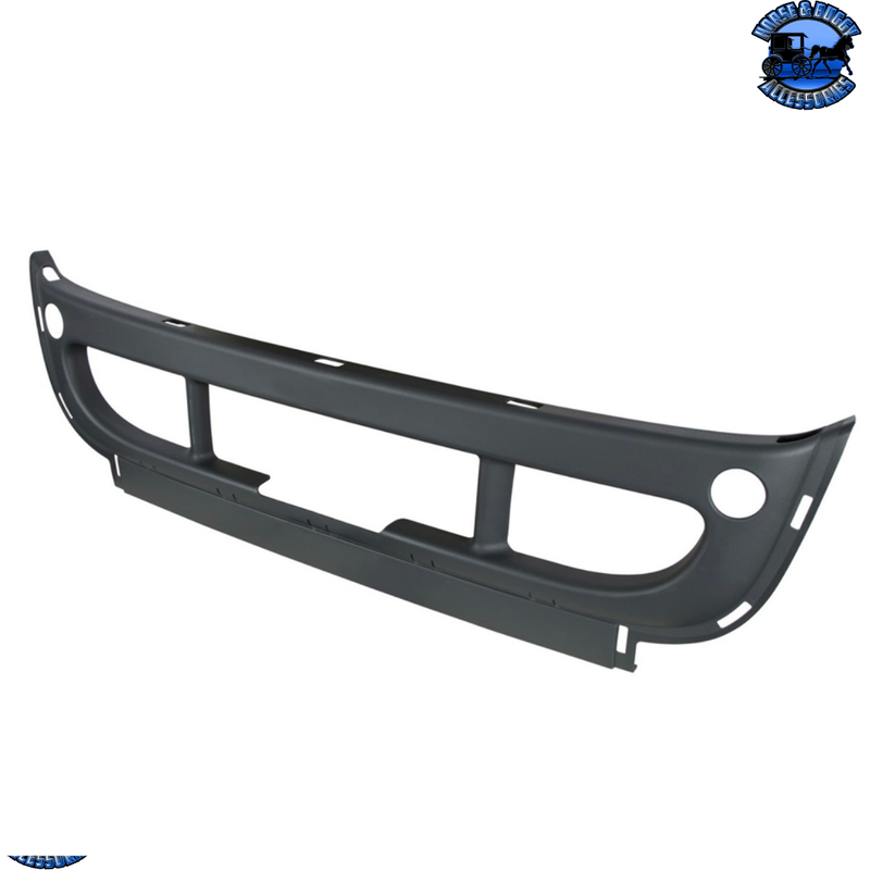 Center Bumper With Center Trim Mounting Holes For 2008-2017 Freightliner Cascadia #20798 Center Bumper Dark Slate Gray