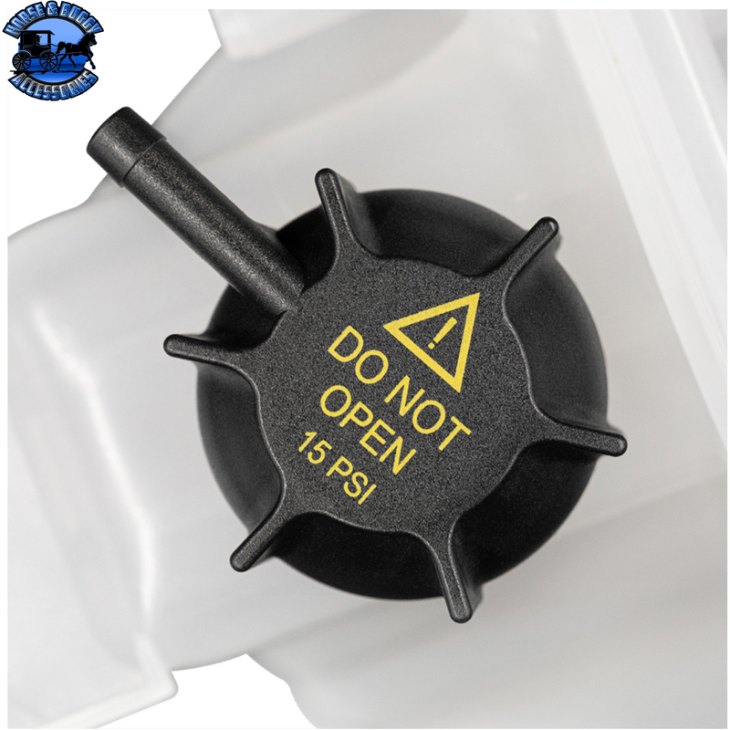 PRESSURIZED COOLANT RESERVOIR & COOLANT LEVEL SENSOR FOR 2013-2021 KENWORTH T680 #26000 Coolant Reservoir and Sensor Dark Slate Gray