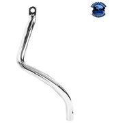 CHROME CLUTCH PEDAL ARM FOR PETERBILT 378 (1988-2007) & 379 (1987-2007) #24101 Clutch Pedal Arm Dark Slate Gray