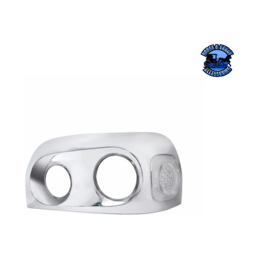 HEADLIGHT BEZEL FOR 2005-2010 FREIGHTLINER CENTURY (Choose Side) Headlight Bezel Driver's Side,Passenger's Side Light Gray