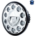 Black ULTRALIT - 11 High Power LED 7" Crystal Headlight - Chrome #31355