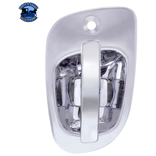 Light Gray 6 RED LED CHROME DOOR HANDLE COVER FOR FREIGHTLINER (Choose Side) LED DOOR HANDLE COVER Driver's Side,Passenger's Side