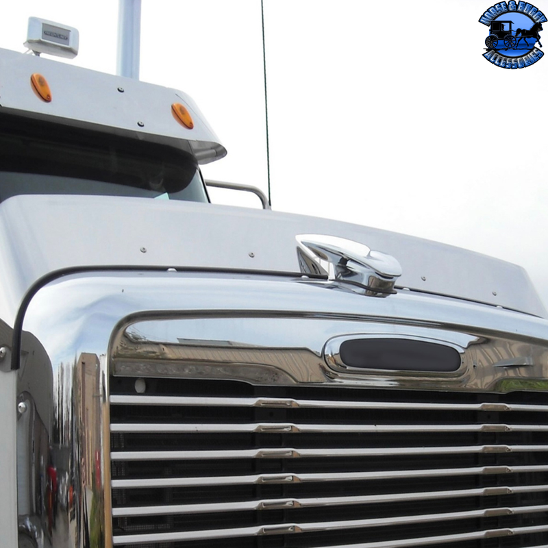 430 SS Bug Deflector For 2010+ Freightliner Coronado #29097 BUG SHIELD Dark Slate Gray