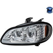 LED HEADLIGHT ASSEMBLY FOR 2003-2024 FREIGHTLINER M2 (Choose Color) (Choose Side) LED Headlight Chrome / Driver's Side,Chrome / Passenger's Side,Black / Driver's Side,Black / Passenger's Side Dark Slate Gray