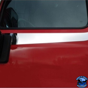 STAINLESS PETERBILT 579 DOOR WINDOW ACCENT #29026 Window Trim Saddle Brown