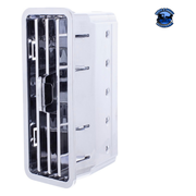 Chrome Plastic A/C Vent For 2018-2022 Freightliner Cascadia A/C Vent Dark Slate Gray