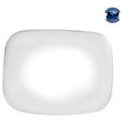 CHROME HOOD MIRROR COVER FOR 2008-2017 FREIGHTLINER CASCADIA (Choose Side) Mirror Cover Passenger's Side Lavender