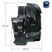 SPLASH GUARD FOR 2013-2021 KENWORTH T680 (Choose Side) Cab Splash Guard Driver's Side,Passenger's Side Dark Slate Gray