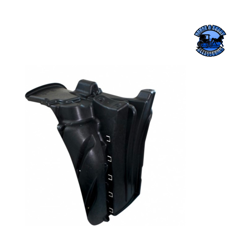 CAB SPLASH GUARD FOR 2008-2017 FREIGHTLINER CASCADIA (Choose Side) Cab Splash Guard Driver's Side Black