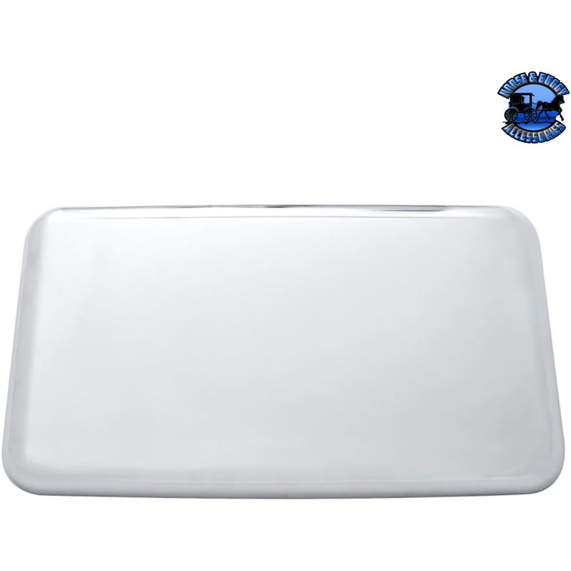 Freightliner Stainless Knee Pad Cover - Passenger #21055 Knee Pad Cover Light Gray