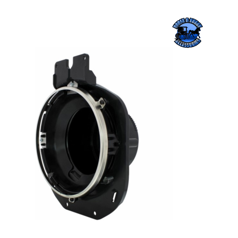 Headlight Bucket For 1996-2005 Freightliner Century #31279 Headlight Bucket Black