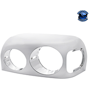 HEADLIGHT BEZEL FOR 1996-2004 FREIGHTLINER CENTURY (Choose Color) (Choose Side) Headlight Bezel Chrome / Driver's Side Light Gray