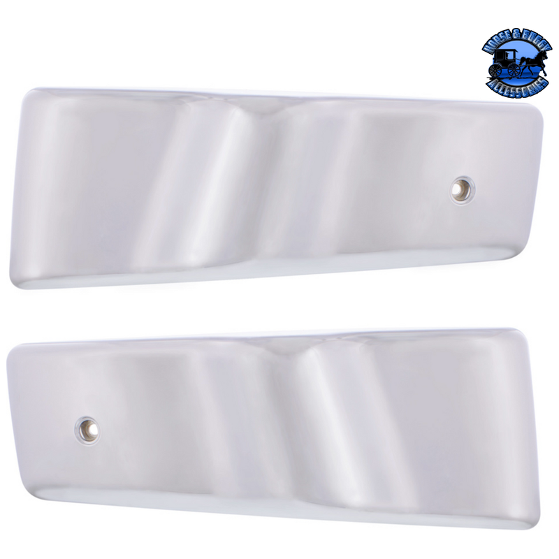 CHROME PLASTIC BOTTOM MIRROR POST COVER FOR 1996-2010 FREIGHTLINER CENTURY (Choose Position) Bottom Mirror Post Cover Driver 's Side,Passenger's Side,Driver and Passenger Light Gray