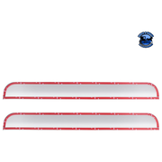 430 SS Lower Step Surface Protective Plates For 2018-2022 Freightliner Cascadia (Pair) #29153 Protective Plates Light Gray