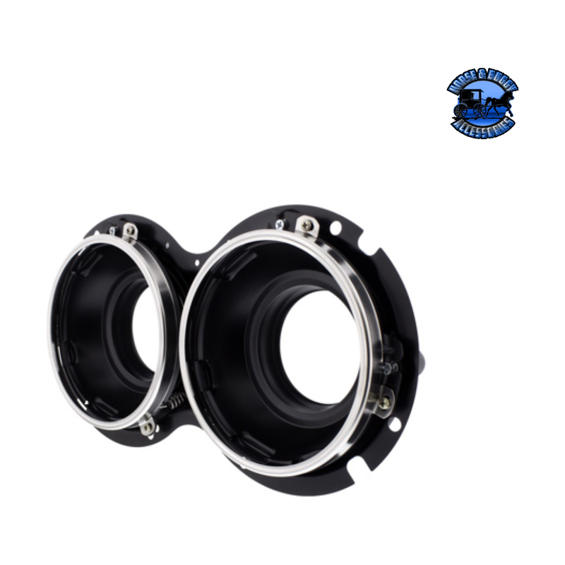 PETERBILT 359 INNER LAMP BUCKET FOR LED HEADLIGHT #32171-14 Inner Lamp Bucket Light Gray