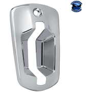 CHROME DOOR HANDLE COVER FOR 2018-2024 FREIGHTLINER CASCADIA (Choose Side) DOOR HANDLE COVER Driver's Side,Passenger's Side Gray