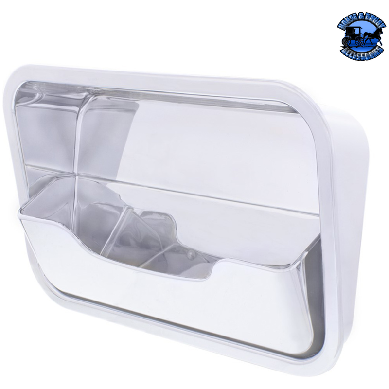 Overhead Center Trim With Storage Compartment For 2008-2017 Freightliner Cascadia #42318 Overhead Center Trim Light Gray