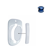 CHROME PLASTIC EXTERIOR DOOR HANDLE COVER FOR FREIGHTLINER CASCADIA (2008-2017) AND M2 (2004+) (Choose Side) DOOR HANDLE COVER Driver's Side,Passenger's Side Light Gray