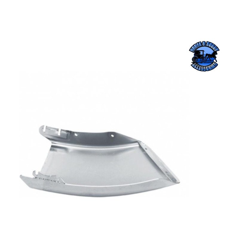 FREIGHTLINER M2-106 24.8" CHROME BUMPER END (Choose Side) Bumper End Driver's Side,Passenger's Side Light Gray