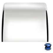 430 STAINLESS STEEL (16GA) ROLL FORMED EDGE SMOOTH HALF FENDER - SS SERIES (Choose Fender Length) (Choose Fender Spread) FENDER 60" / 25",66" / 31",80" / 31",80" / 45" Light Gray