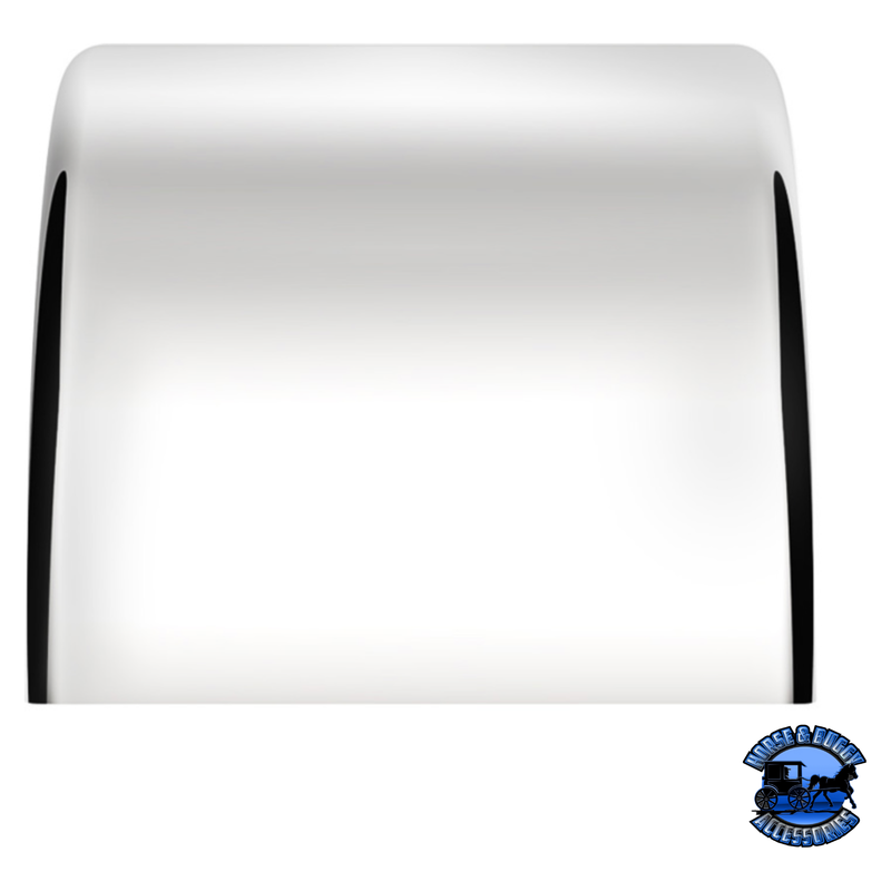 430 STAINLESS STEEL (16GA) ROLL FORMED EDGE SMOOTH HALF FENDER - SS SERIES (Choose Fender Length) (Choose Fender Spread) FENDER 60" / 25",66" / 31",80" / 31",80" / 45" Light Gray