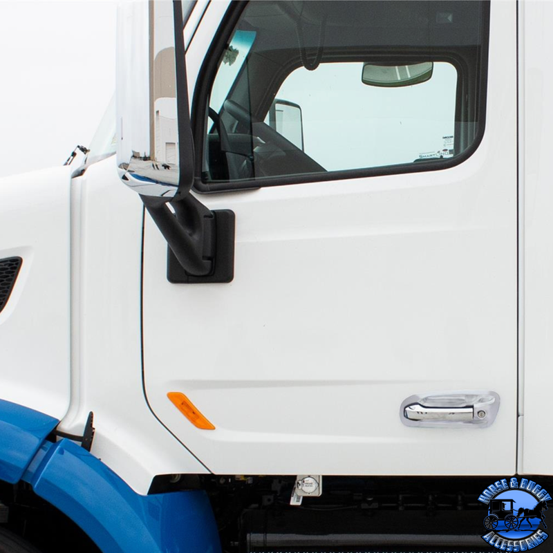 CHROME DOOR HANDLE COVER FOR PETERBILT 579 (2013-2021) & 567 (2015-2019) (Choose Side) DOOR HANDLE COVER Drivers Side,Passengers Side Dark Slate Gray